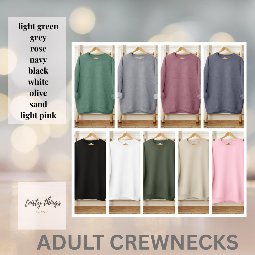 Mama Patchwork Personalized Crewnecks