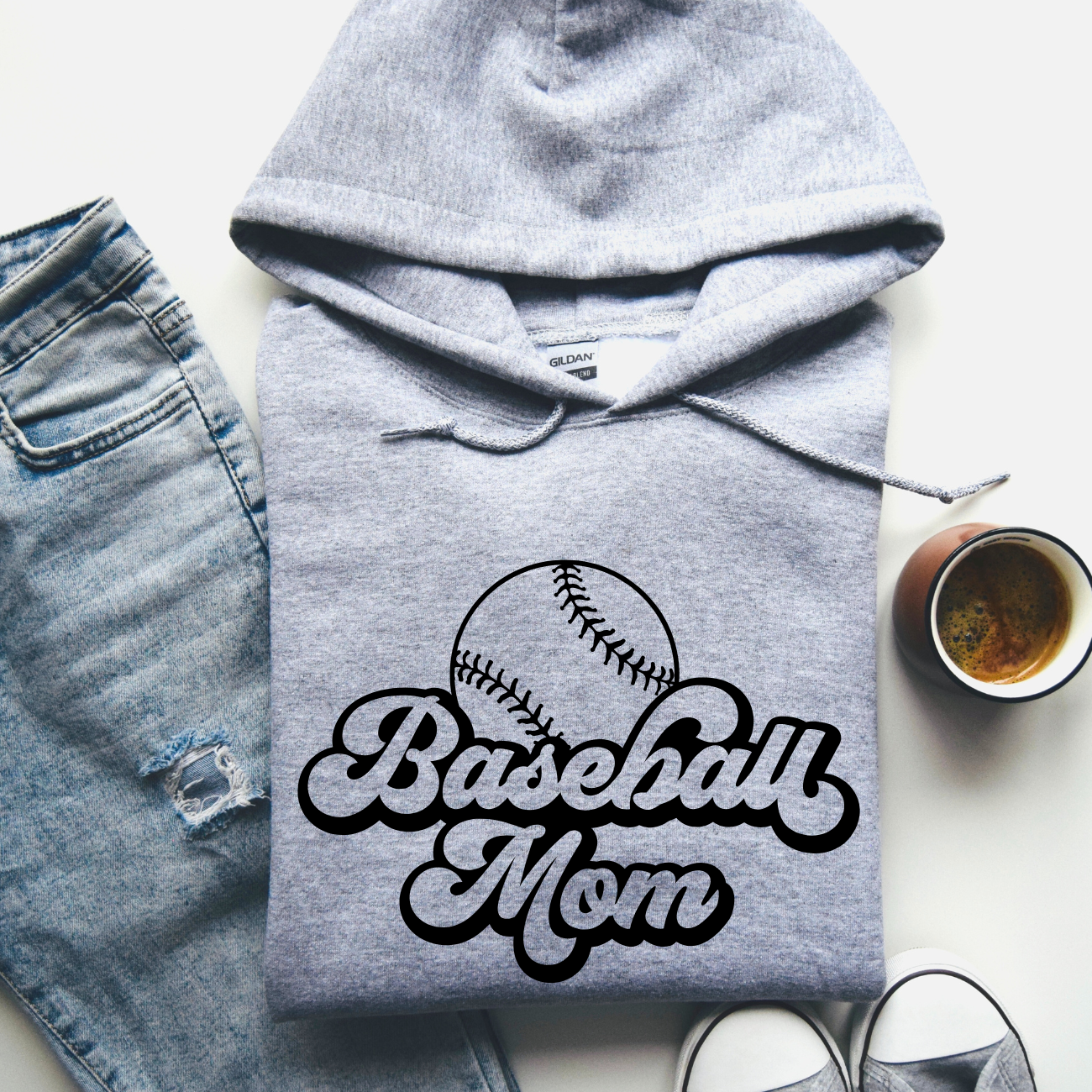Baseball Mom Hoodies