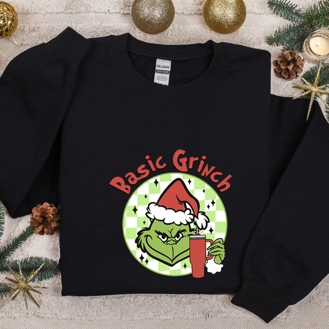 Basic Grinch Crewnecks