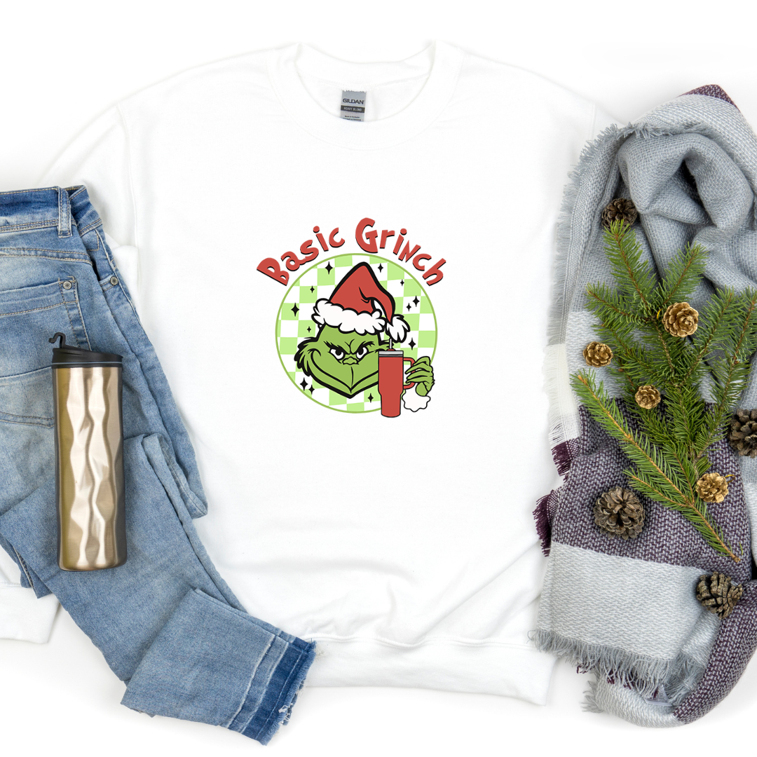 Basic Grinch Crewnecks