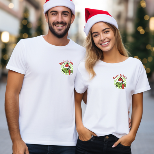 Basic Grinch Tees Pocket Design