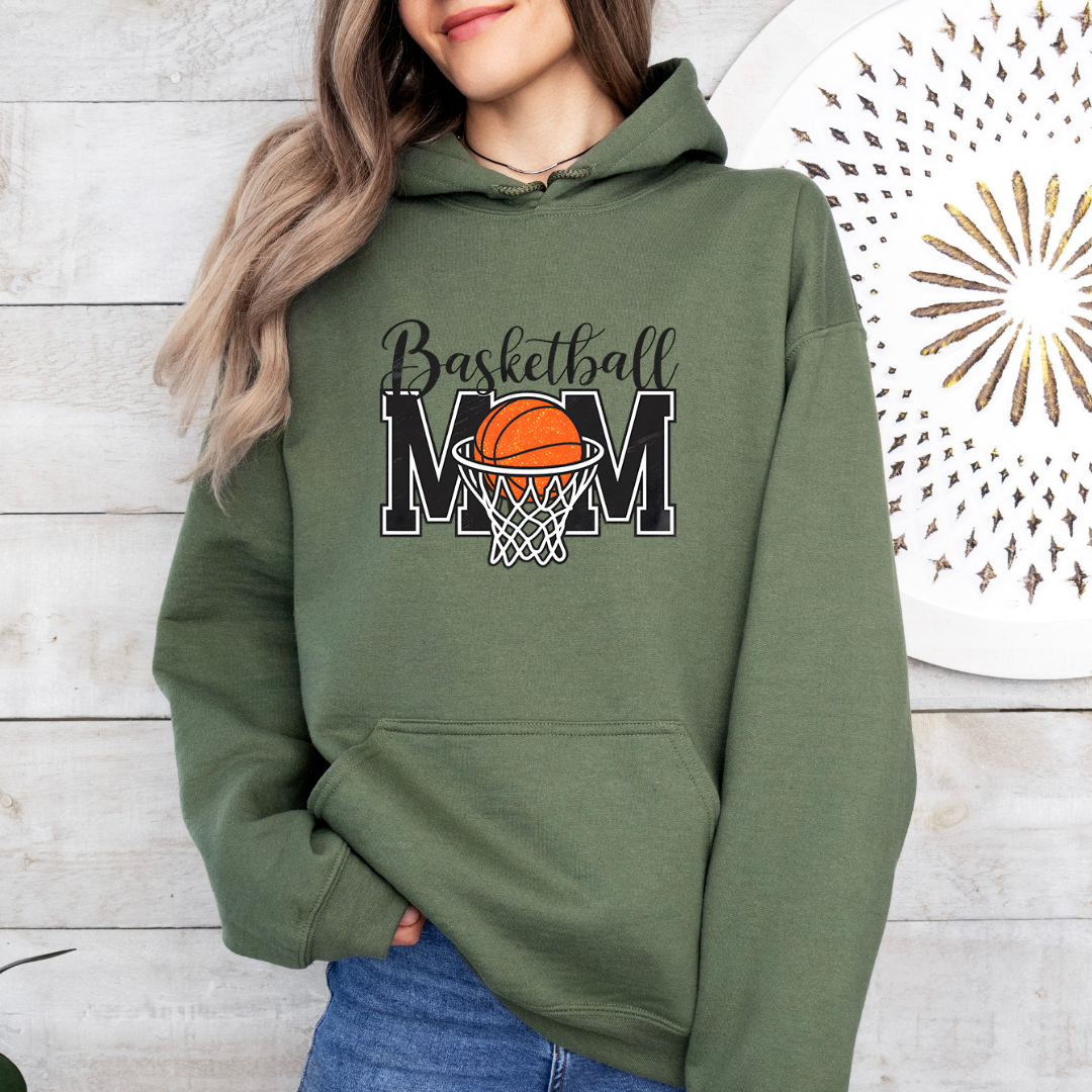 Basketball Mom Hoodies