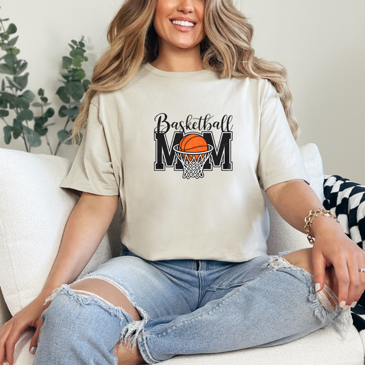 Basketball Mom Softstyle Tees