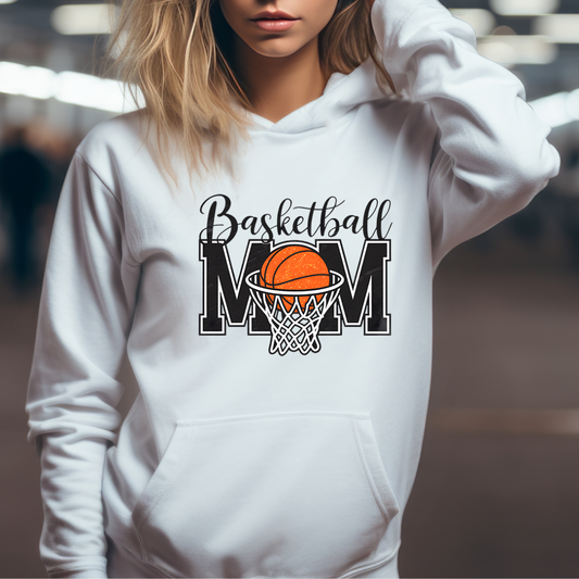 Basketball Mom Hoodies