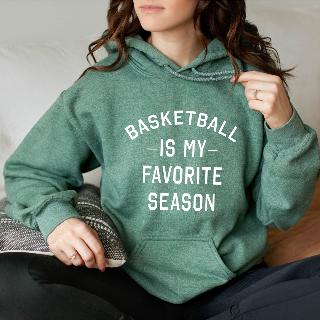 Basketball Is My Favorite Season Hoodies