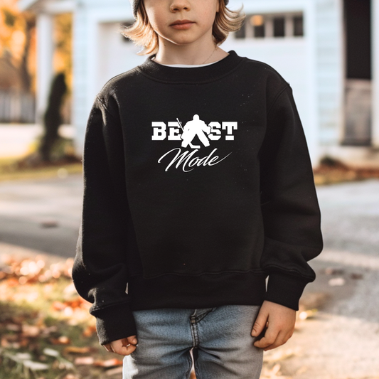 Beast Mode Goalie Boy Kids Tees/Crewnecks/Hoodies