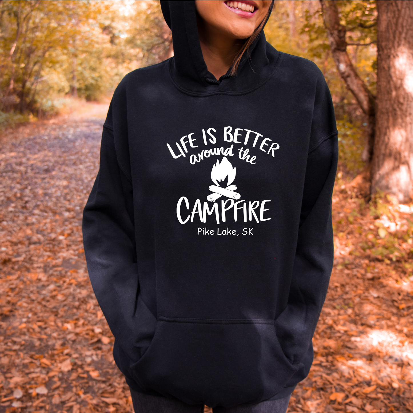 Life Is Better Around The Campfire Customized Hoodies
