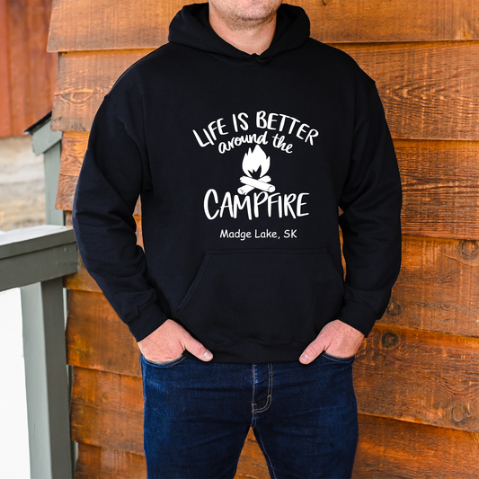 Life Is Better Around The Campfire Customized Hoodies