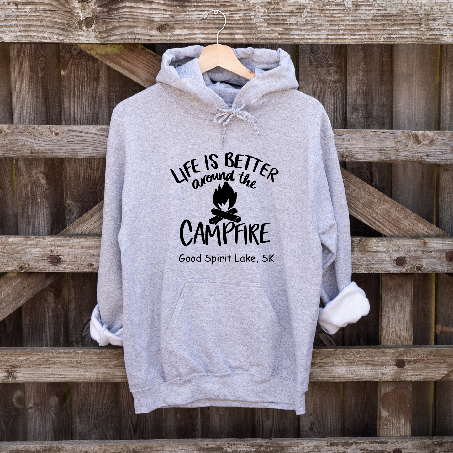 Life Is Better Around The Campfire Customized Hoodies
