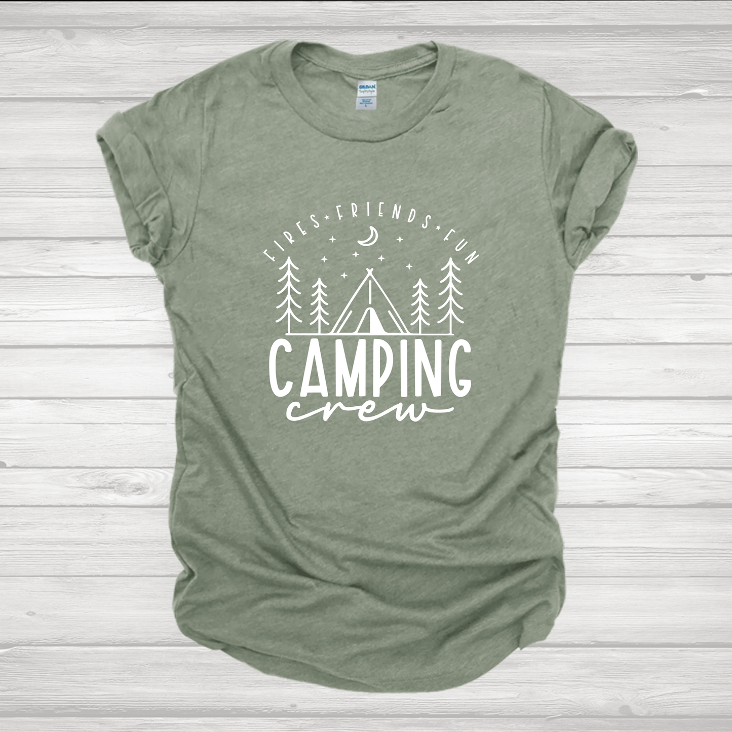 Camping Crew Adult Relaxed Fit Tees