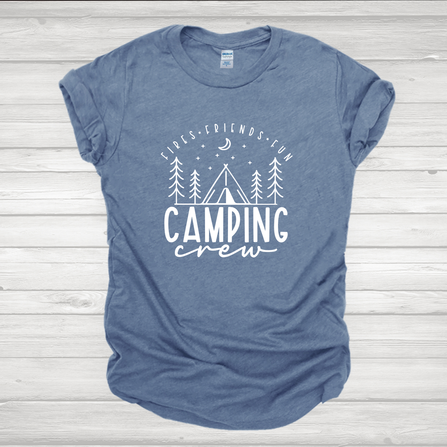 Camping Crew Adult Relaxed Fit Tees