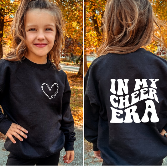 In My Cheer Era Youth Crewnecks