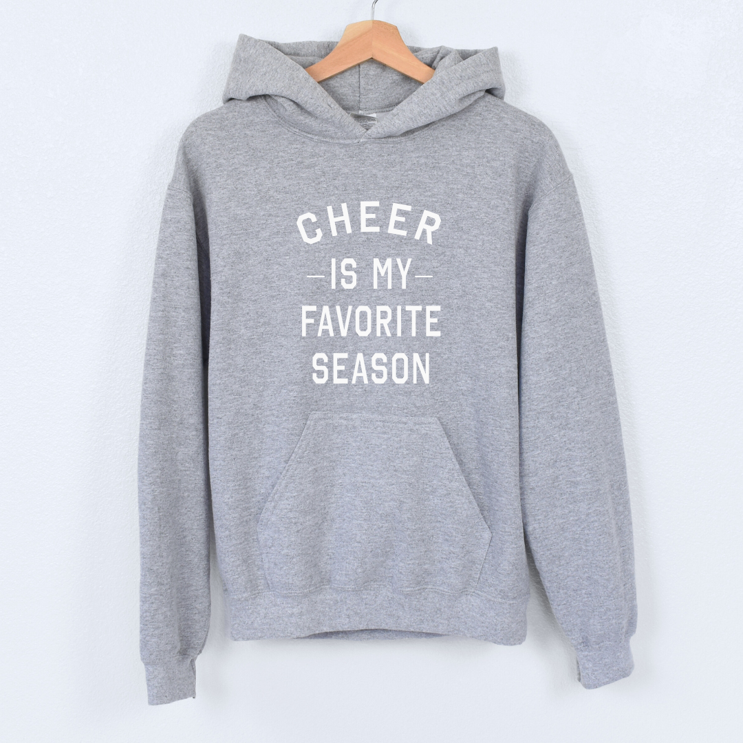 Cheer Is My Favorite Season Hoodies