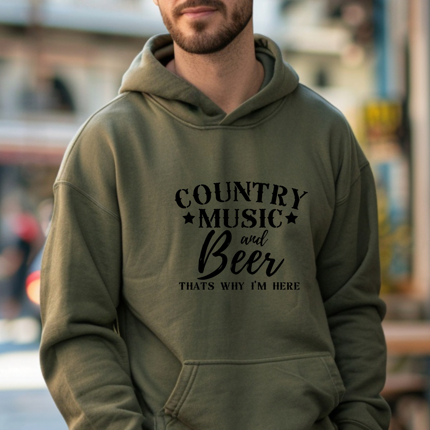 Country Music and Beer Hoodies