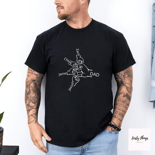 Fist Bump Personalized Tees
