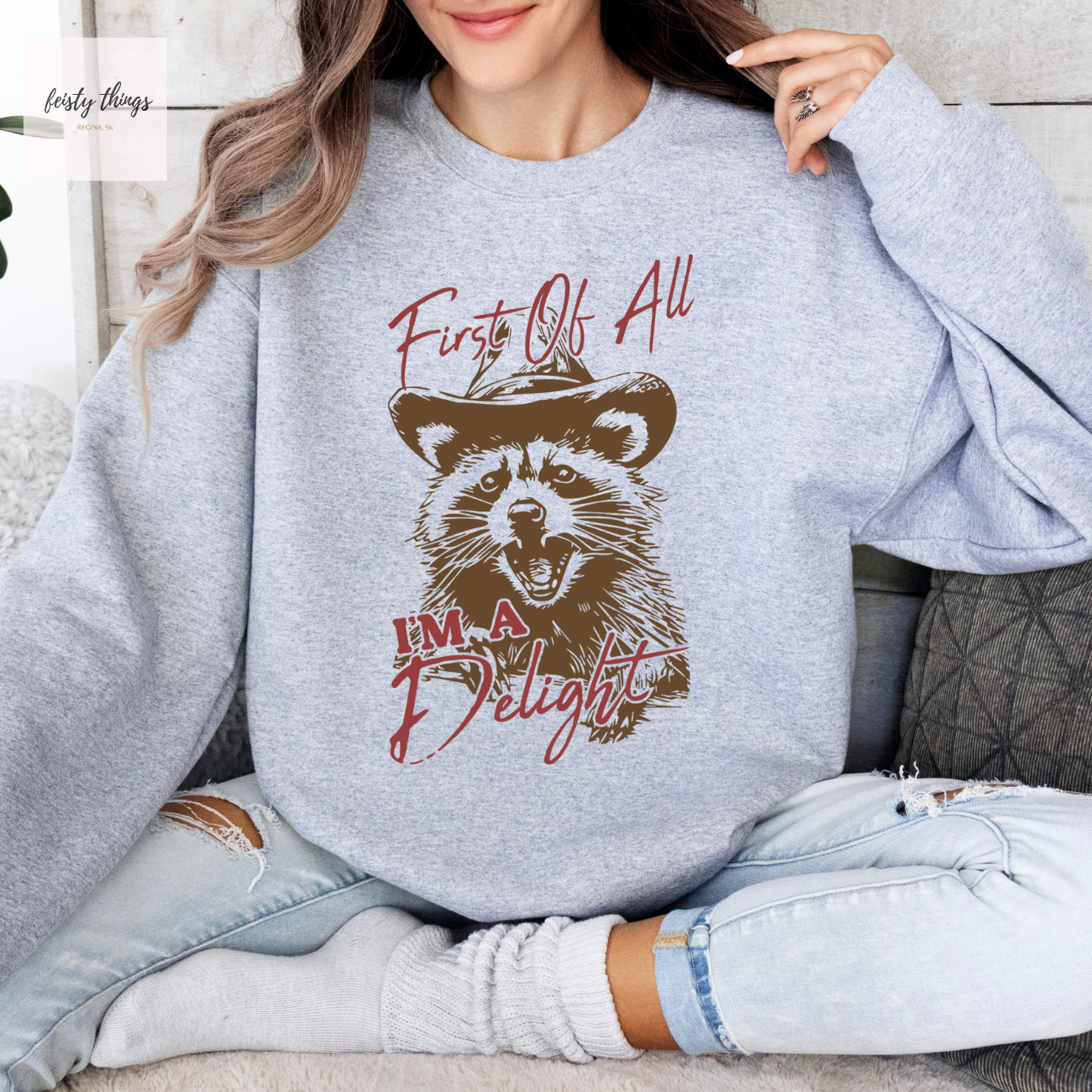 I'm a Delight Crewnecks
