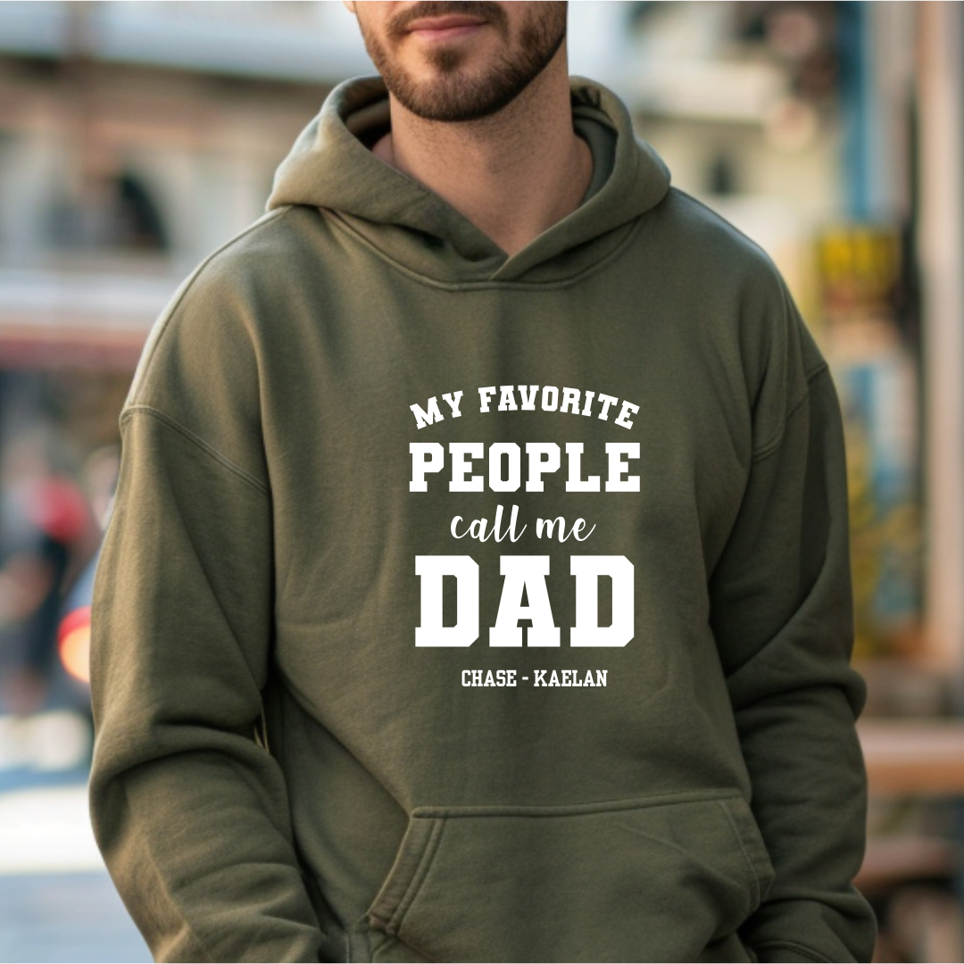 My Favorite People Call Me - Personalized Hoodies