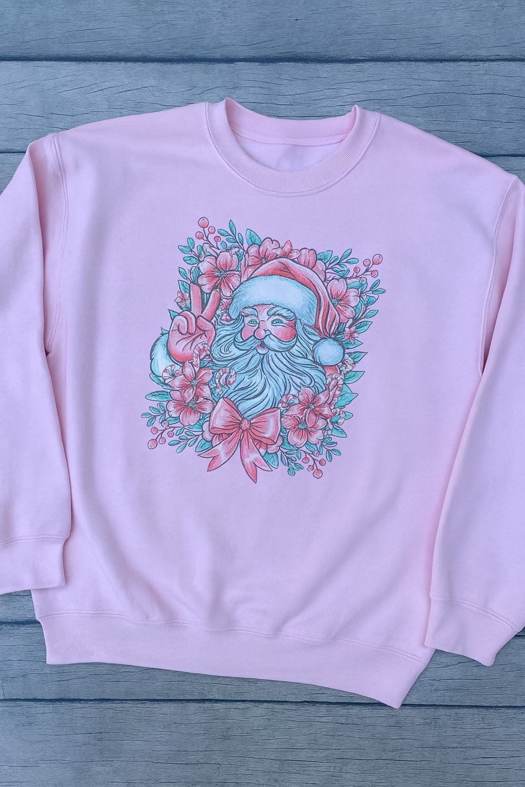 Vintage Santa Claus Hoodies/Crewnecks