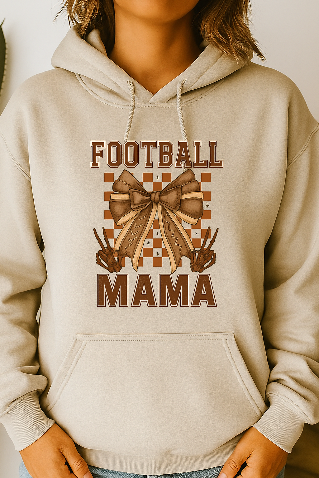 Football Mama Crewnecks/Hoodies