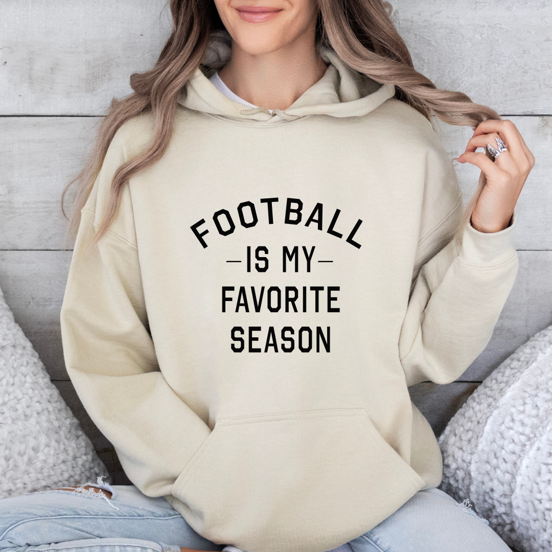 Football Is My Favorite Season Hoodies