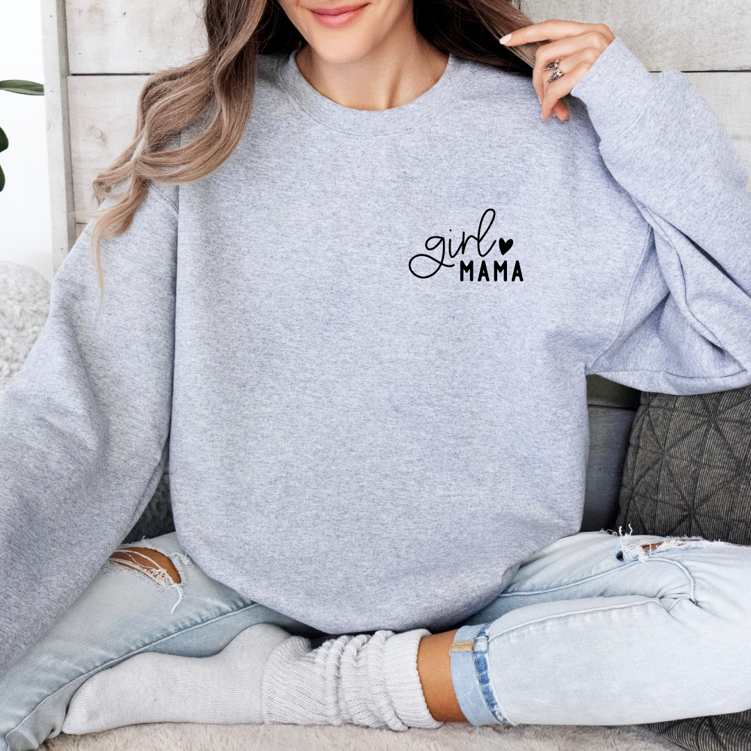 Girl Mama Crewnecks