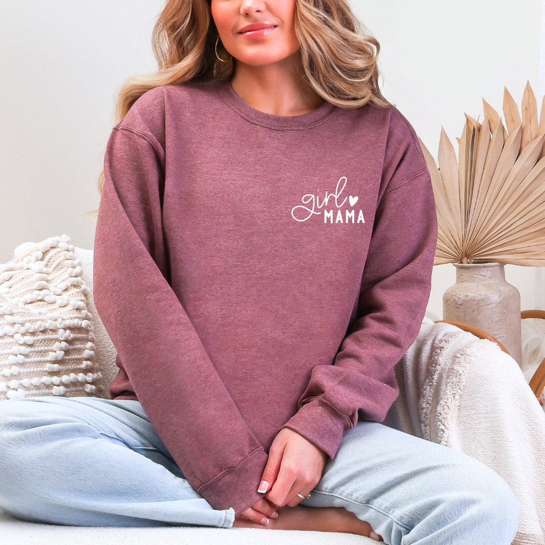 Girl Mama Crewnecks