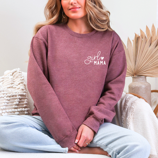 Girl Mama Crewnecks