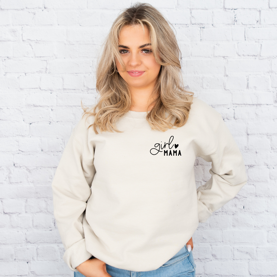 Girl Mama Crewnecks