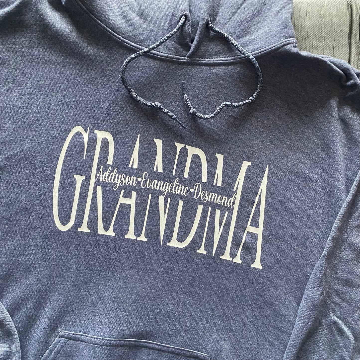 Mom - Grandma - Nana, etc. Personalized Hoodies
