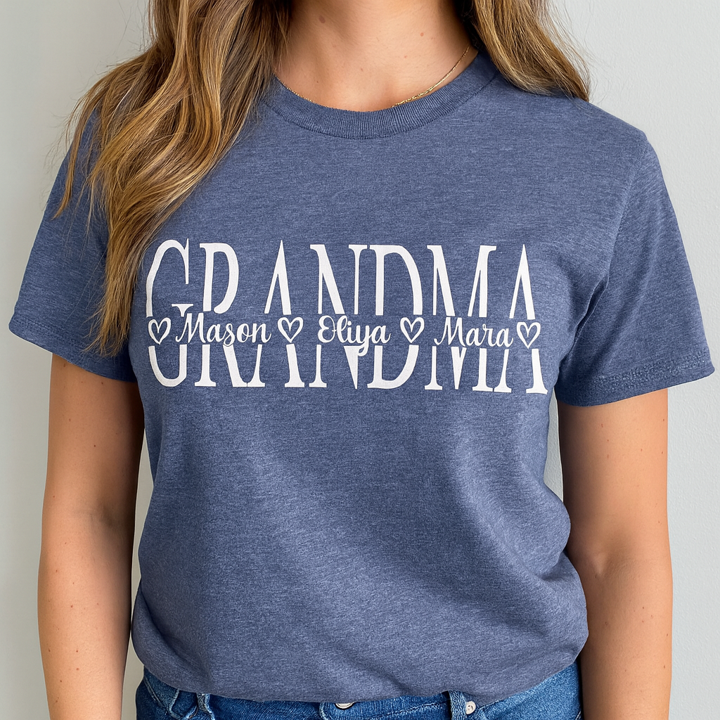 Mom - Dad - Grandma - Grandpa, Etc. Personalized Tees