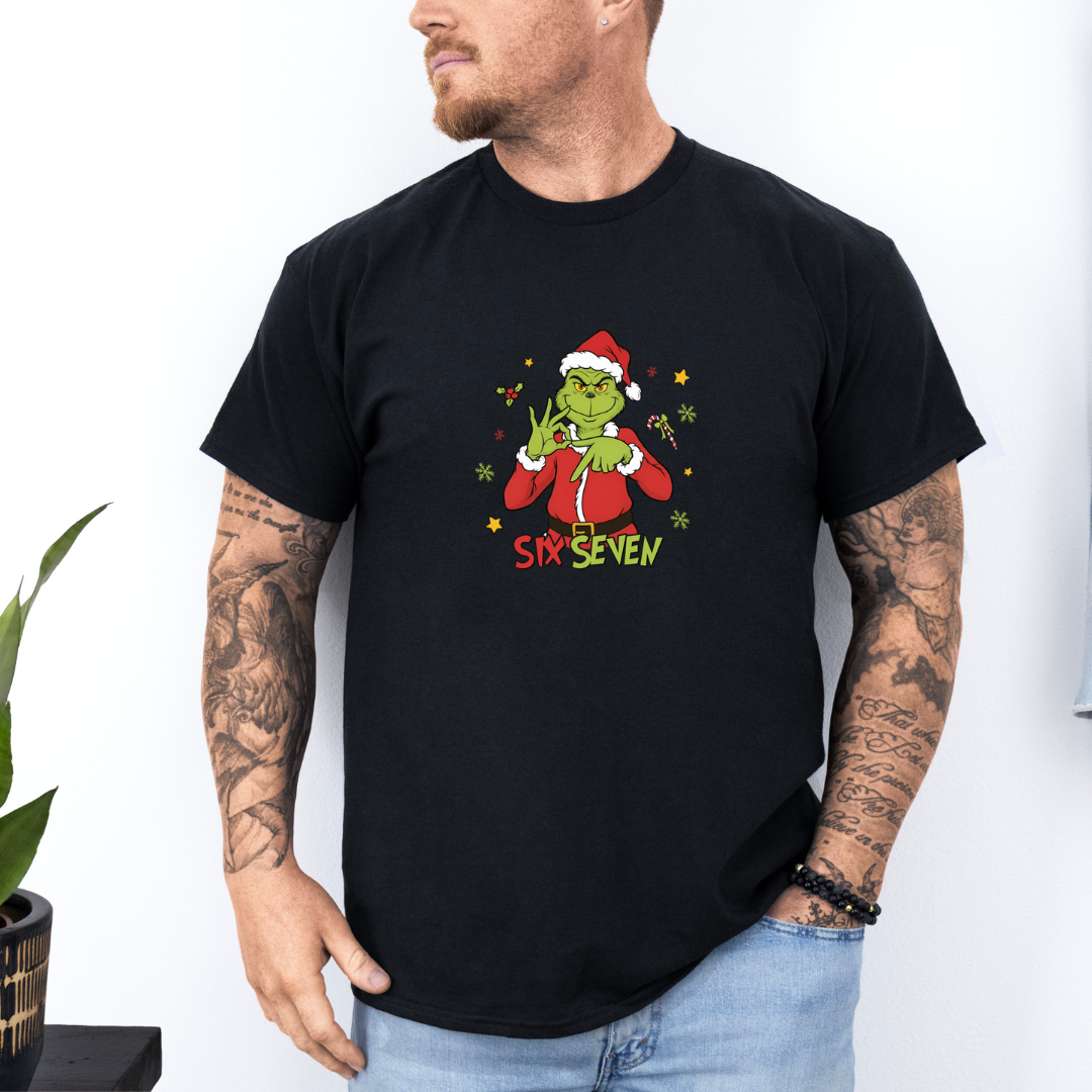 Grinch 6 7 Christmas Tees/Crewnecks Kids/Adults
