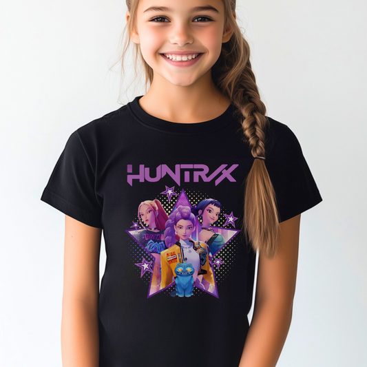 Huntrix K-Pop Demon Hunters Kids Tees/Crewnecks/Hoodies