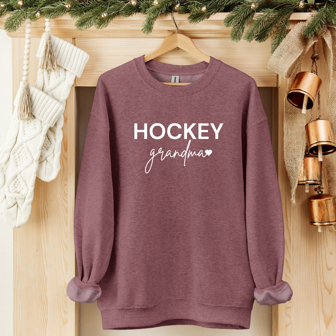 Hockey Grandma Tees/Crewnecks/Hoodies