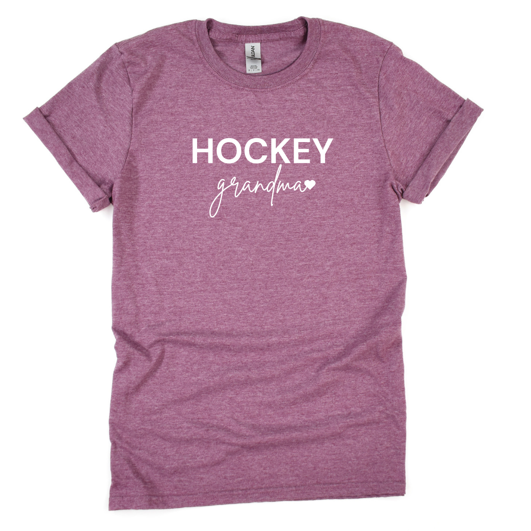Hockey Grandma Tees/Crewnecks/Hoodies