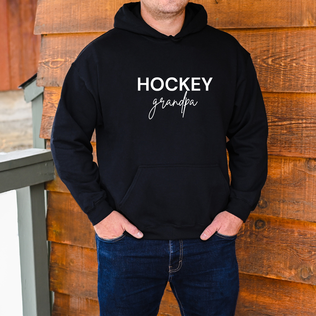 Hockey Grandpa Tees/Crewnecks/Hoodies
