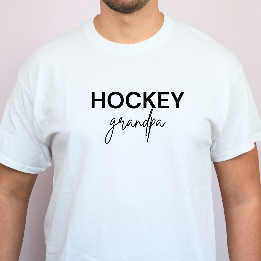 Hockey Grandpa Tees/Crewnecks/Hoodies