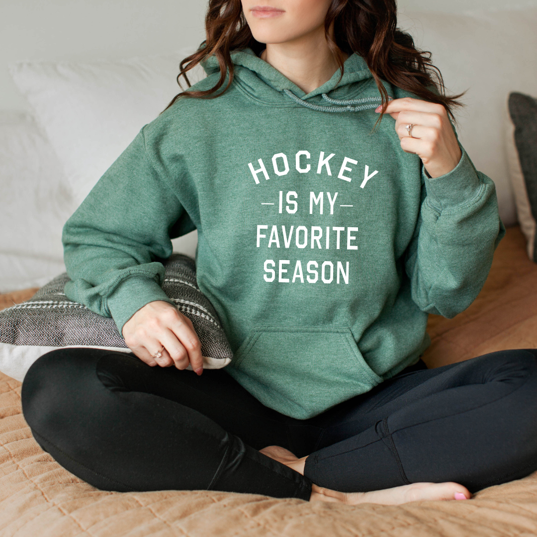 Hockey Is My Favorite Season Crewnecks/Hoodies