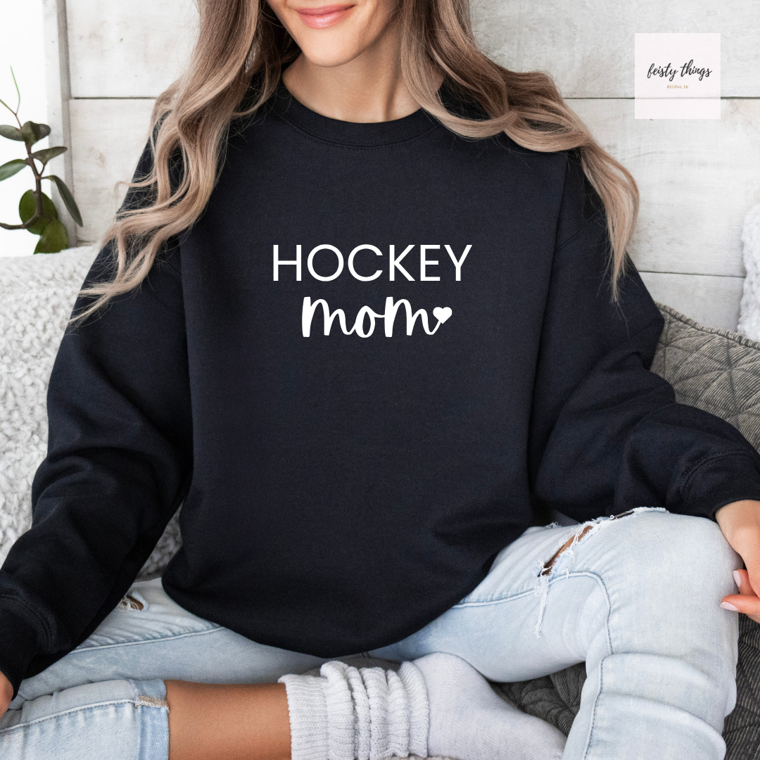 Hockey Mom Crewnecks/Hoodies
