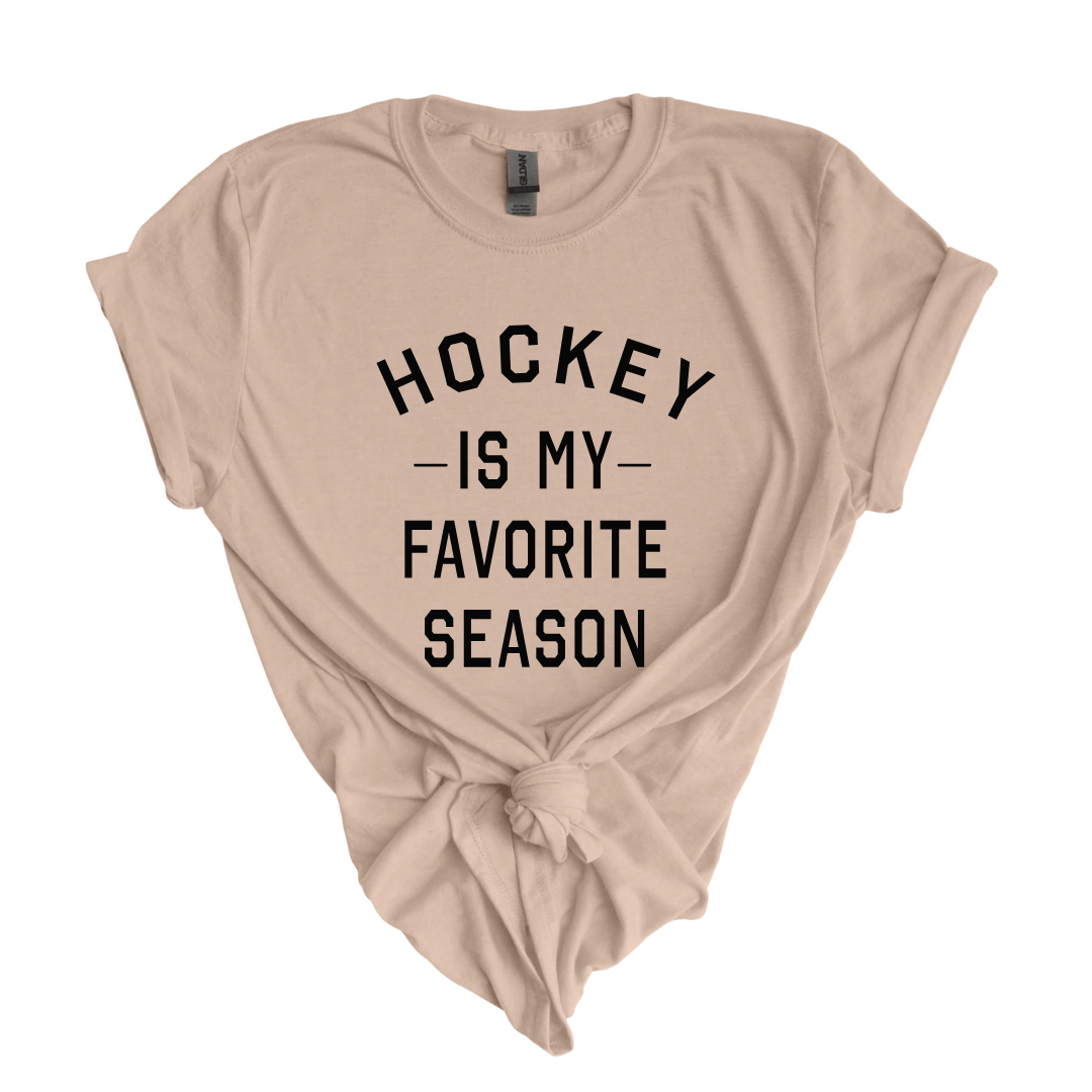 Hockey Is My Favorite Season Tees