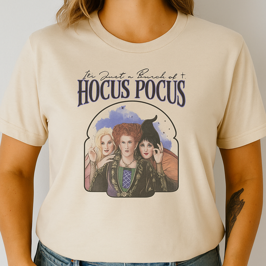 It's Just a Bunch of Hocus Pocus Softstyle Tees