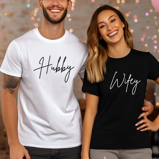 Wifey or Hubby Tees