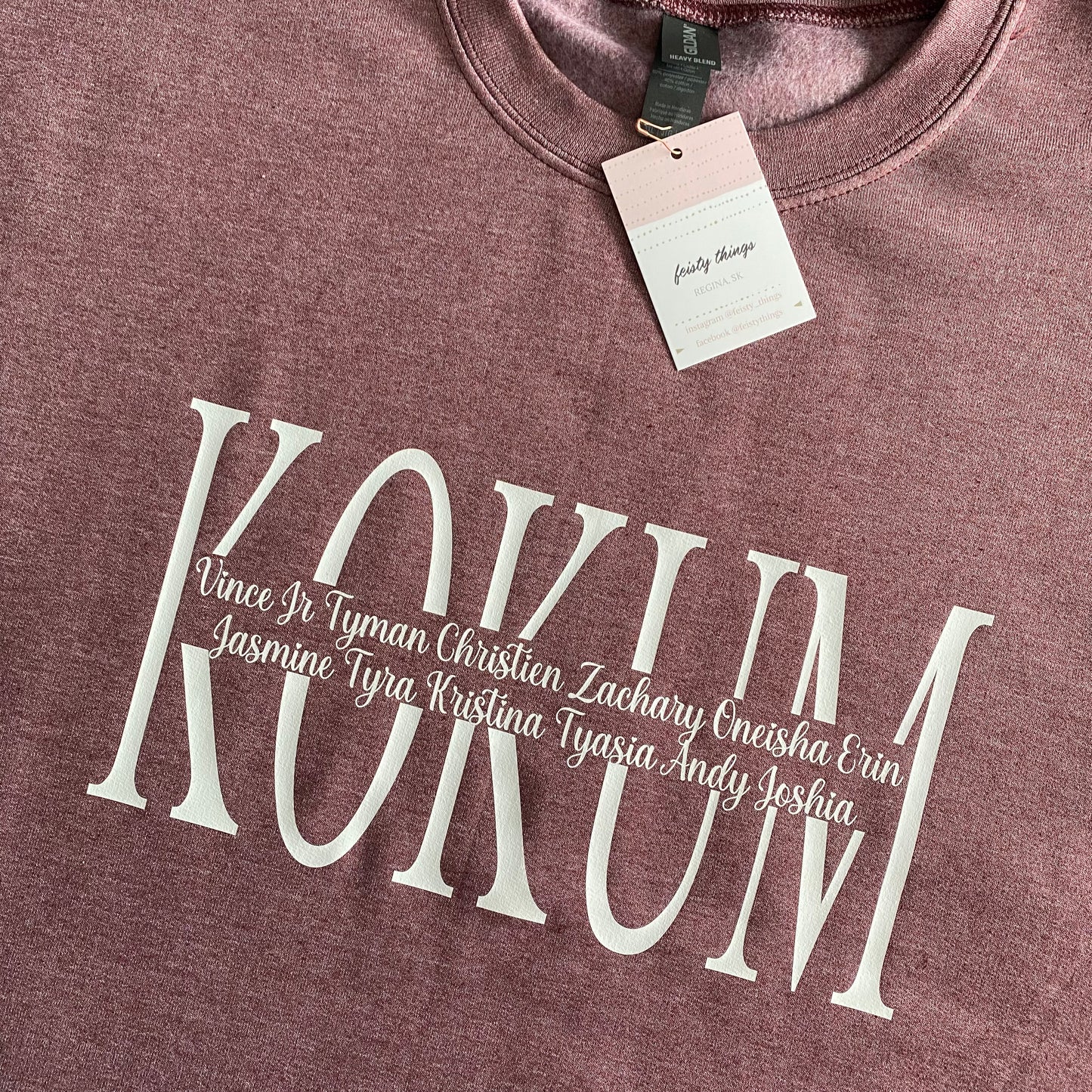 Mom - Grandma - Nana - Etc. Personalized Name Crewnecks
