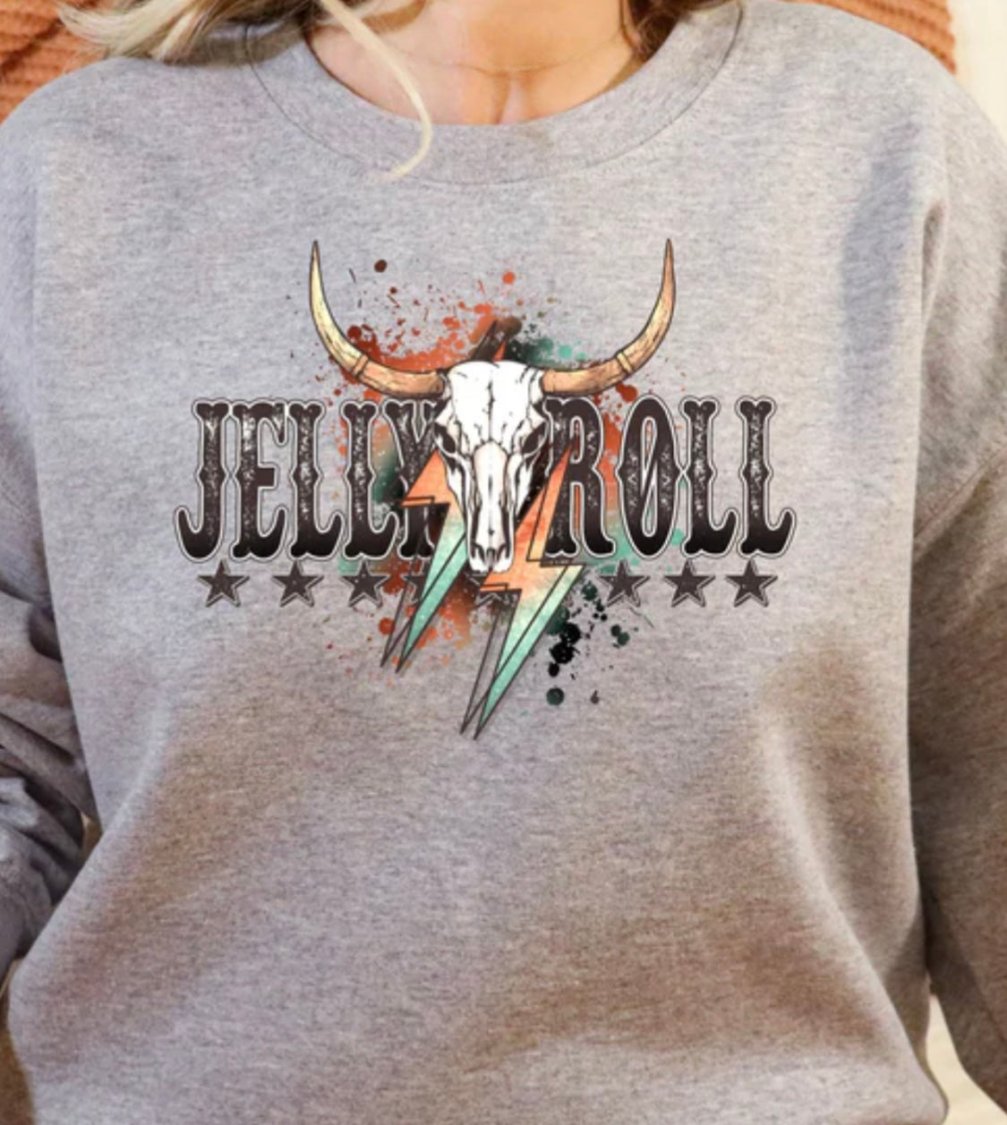 Jelly Roll Adult Crewnecks