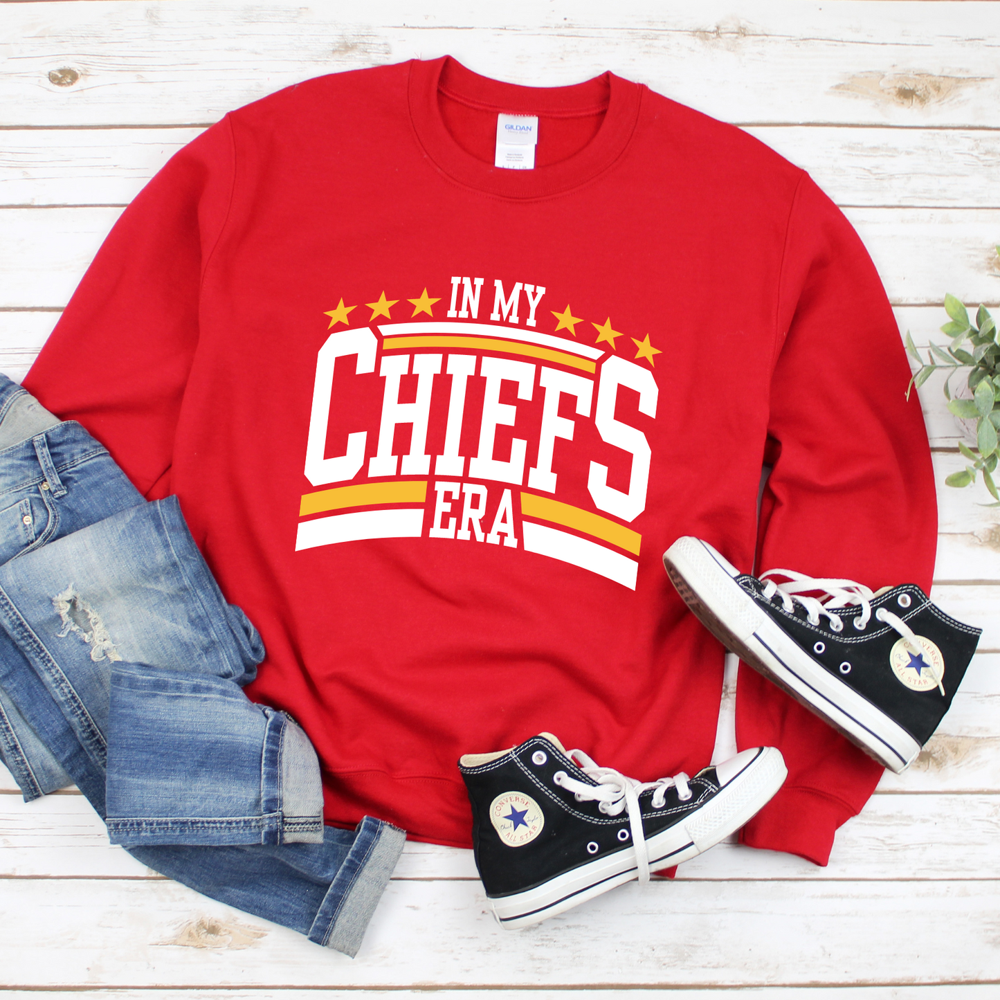 In My Chiefs Era Crewnecks
