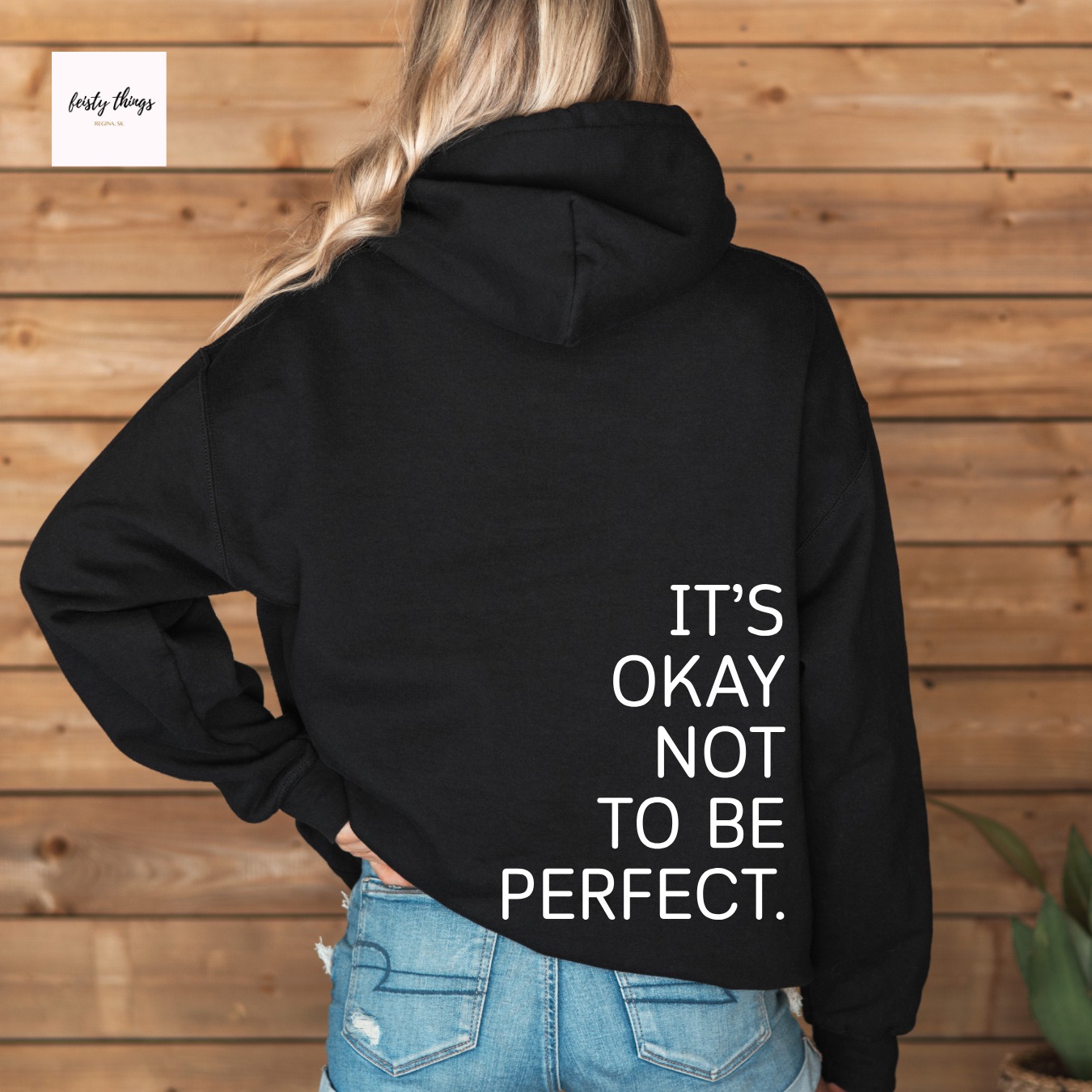 It's Okay Not To Be Perfect Hoodies
