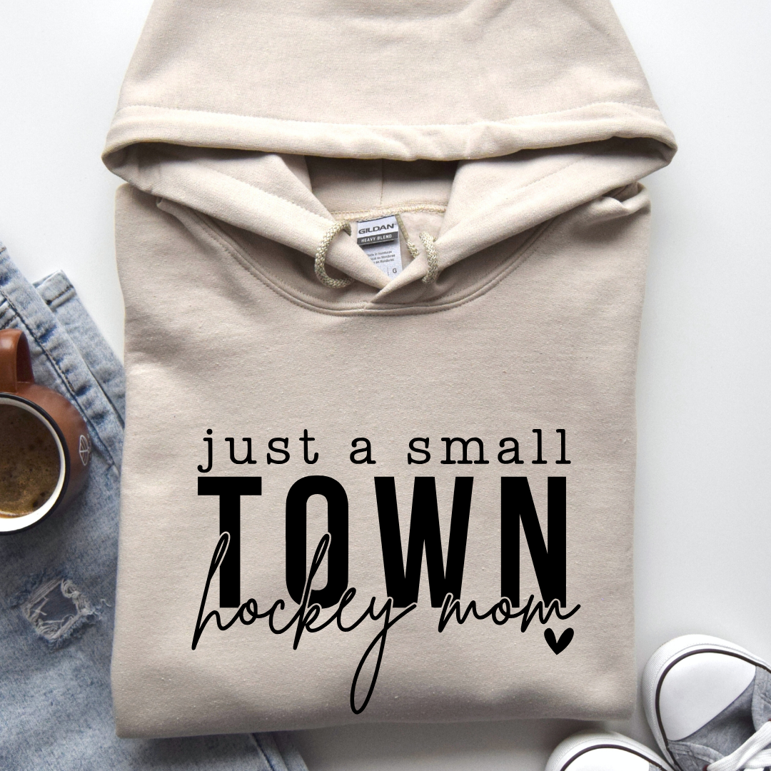 Just a Small Town Hockey Mom Crewnecks/Hoodies