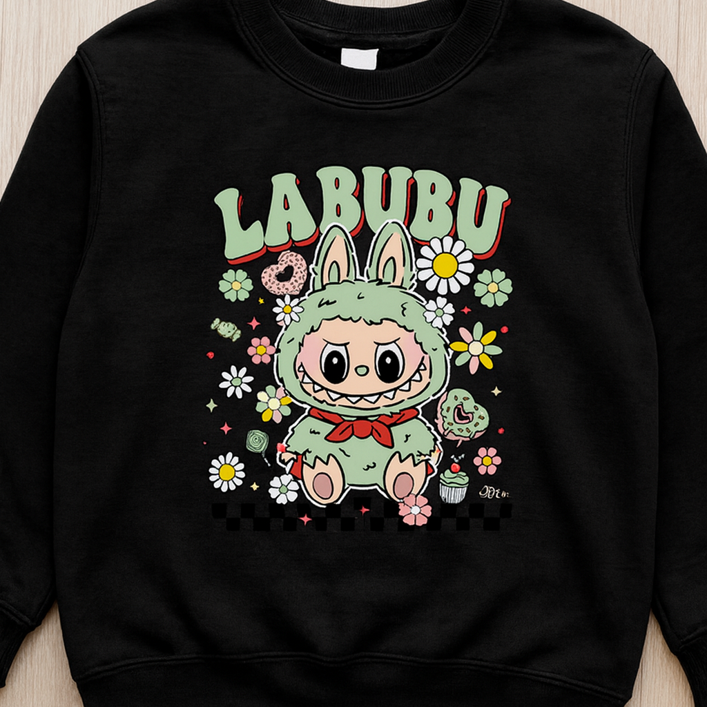 Kids/Youth Labubu Crewneck Sweatshirts