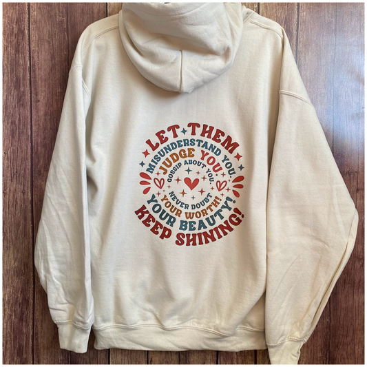 LET THEM Adult Hoodies
