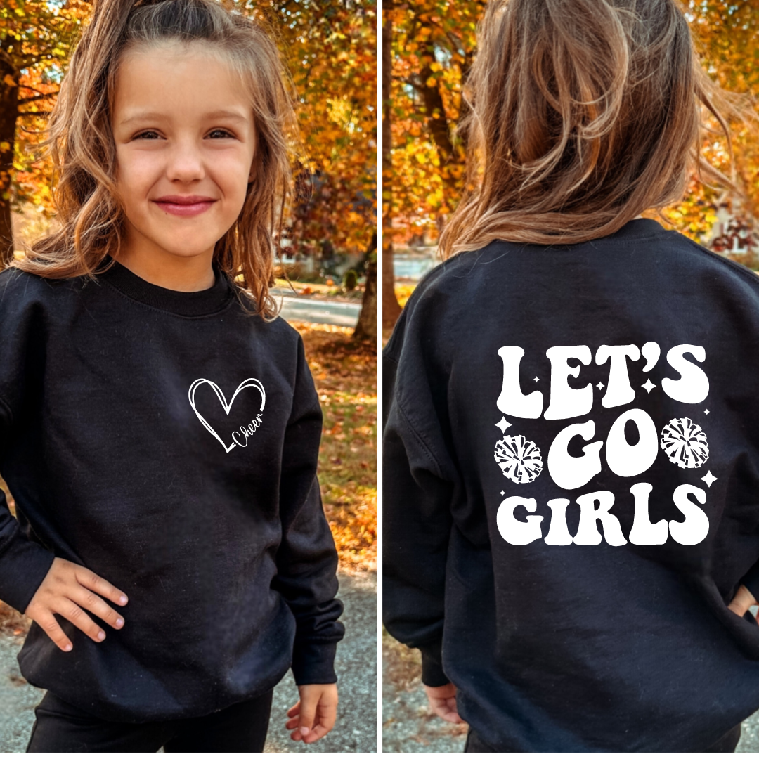 Let's Go Girls Youth Crewnecks