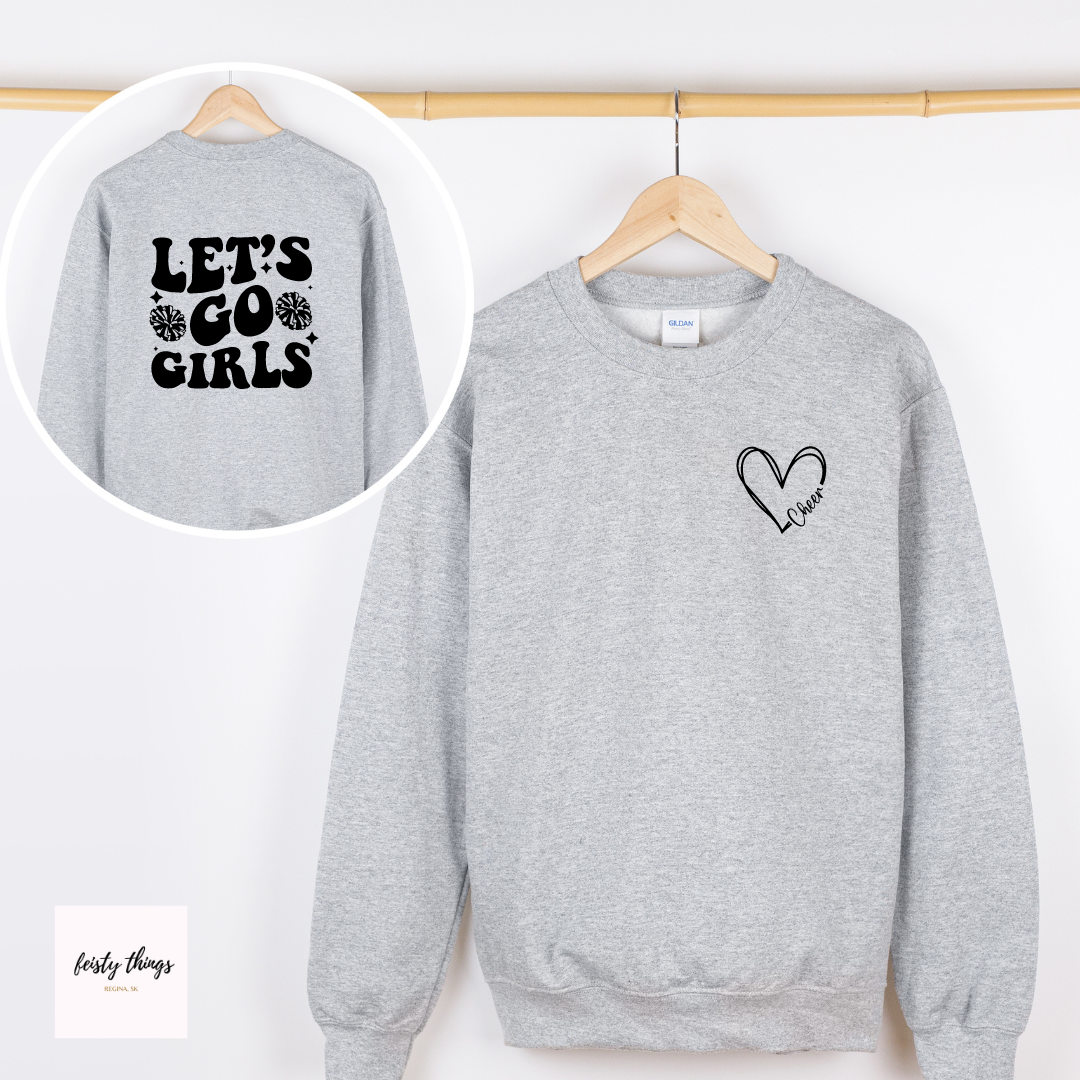 Let's Go Girls Youth Crewnecks